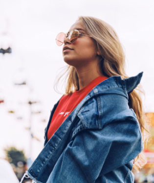 woman-in-jean-jacket 1