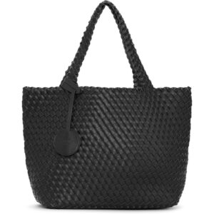 Ilse Jacobsen reversible tote bag - Svart/gun metal