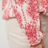 Tanna Blus - Red Floral - Bild 4