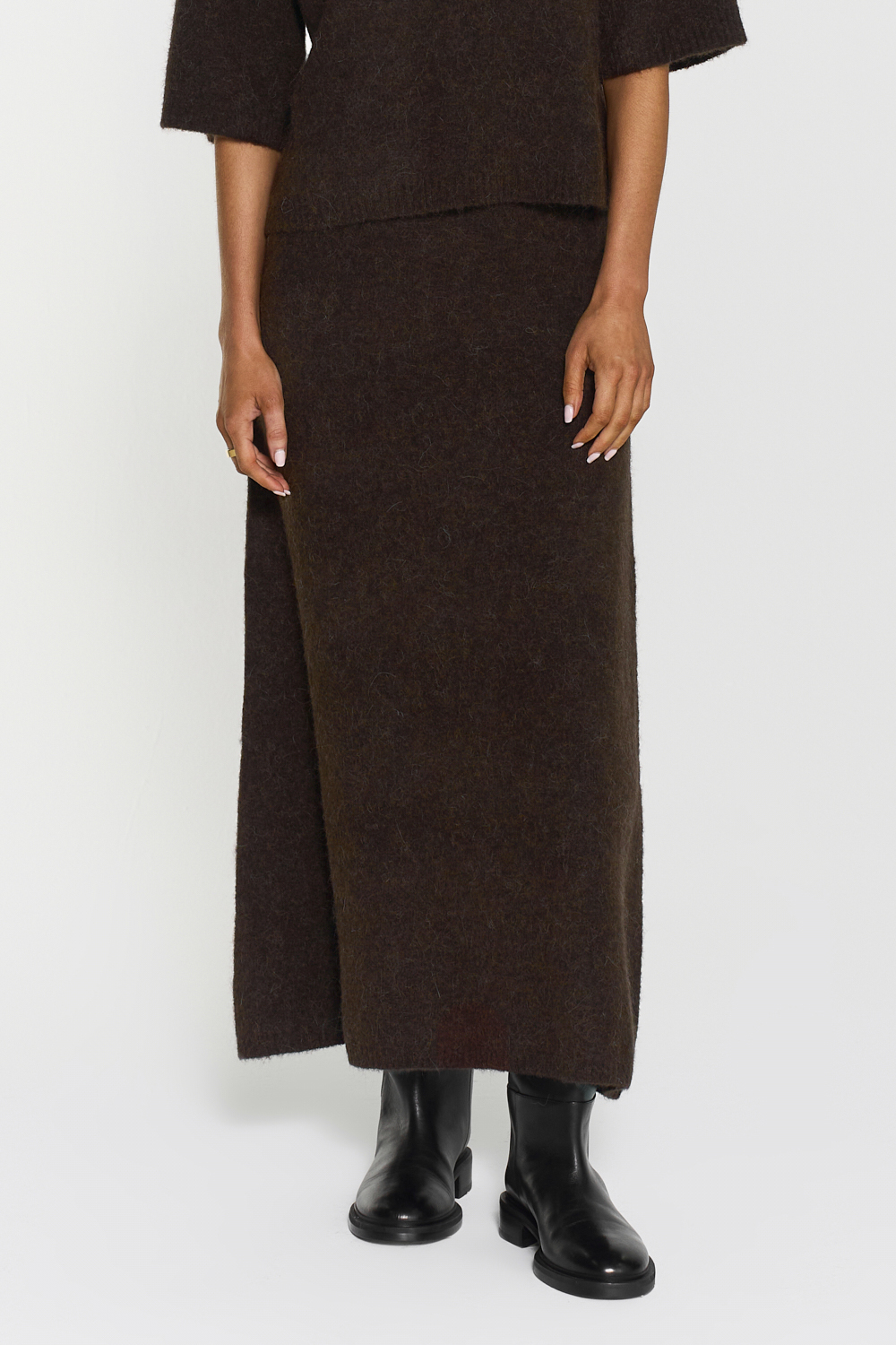 Israa Knitted Skirt - mocha brown - Bild 2