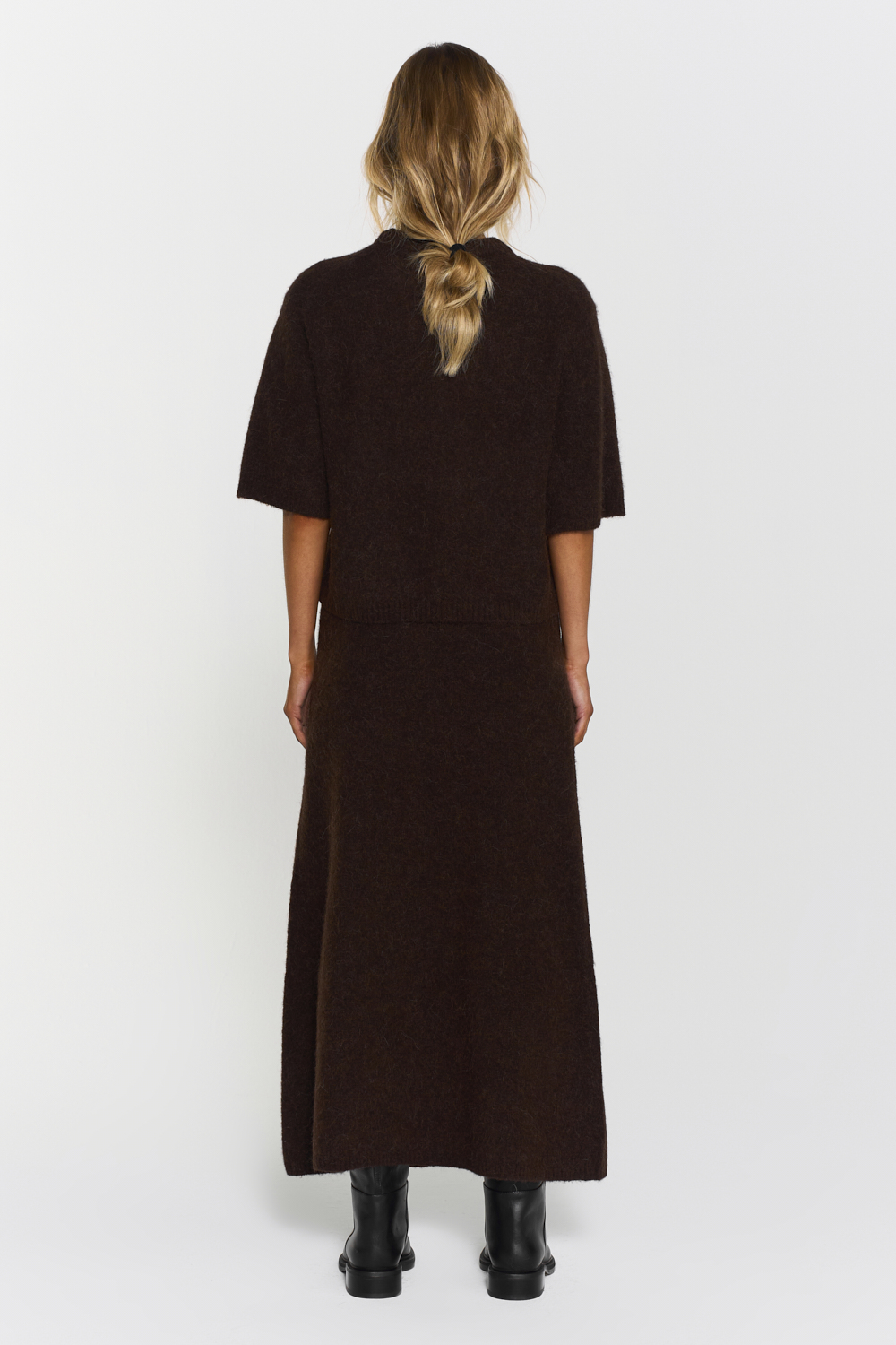 Israa Knitted Skirt - mocha brown - Bild 3