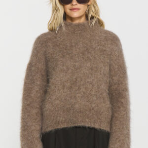 Ritva knitted sweater - Hazelnut