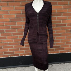 BOSS - Farmina stickad kjol