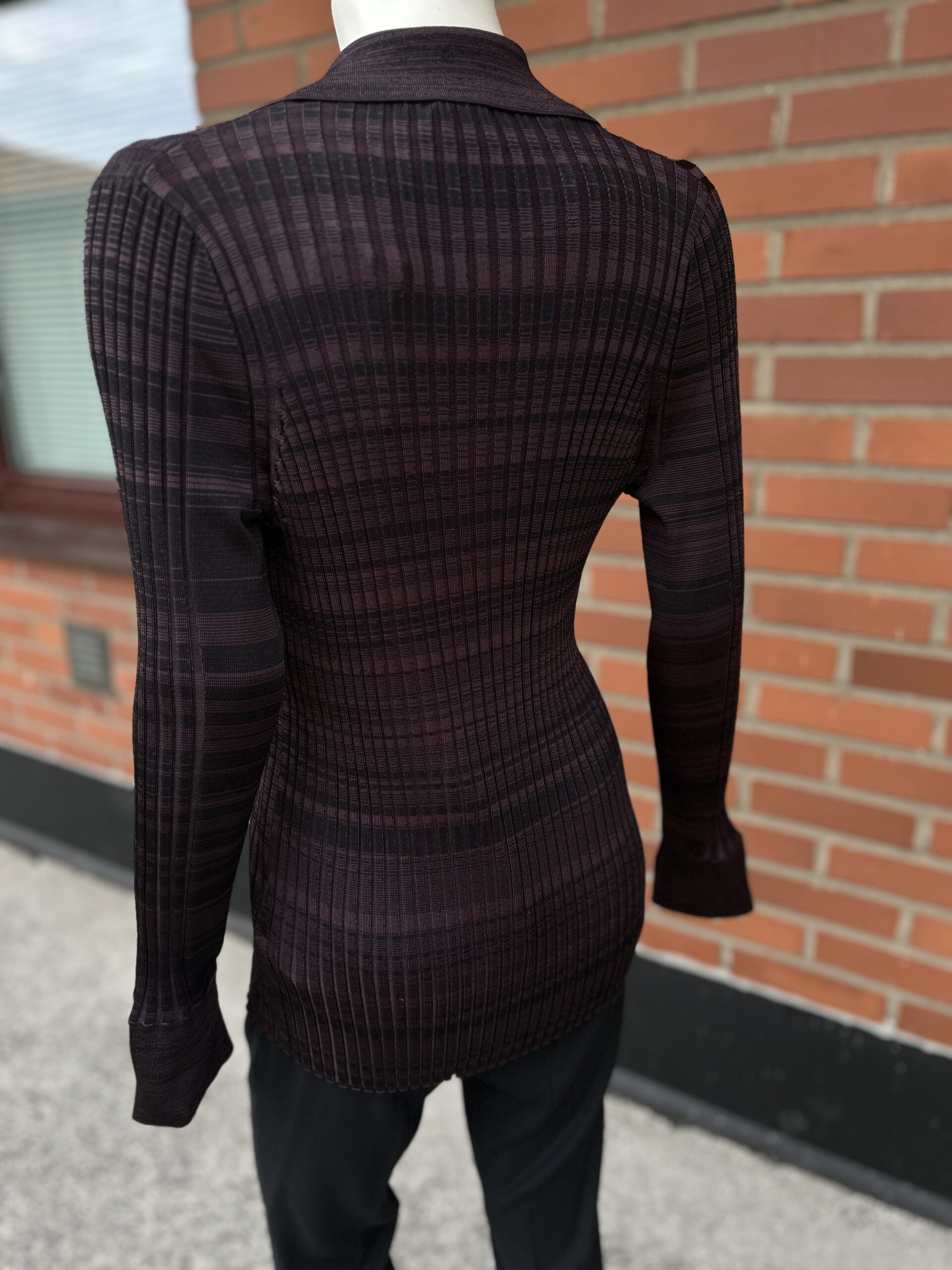 BOSS - Focinta stickad kofta - Bild 4