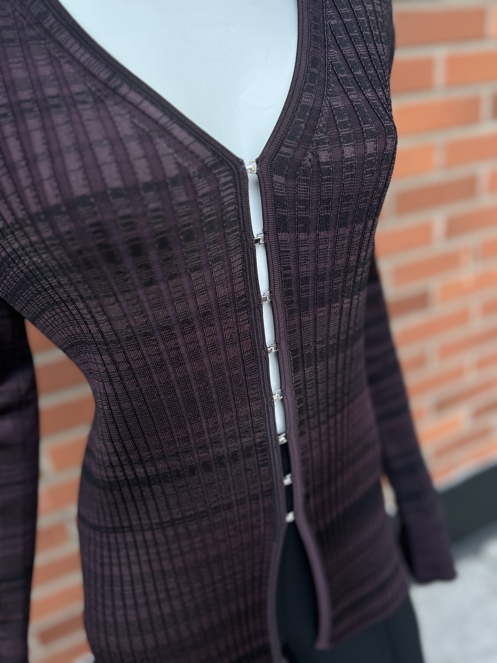 BOSS - Focinta stickad kofta - Bild 3