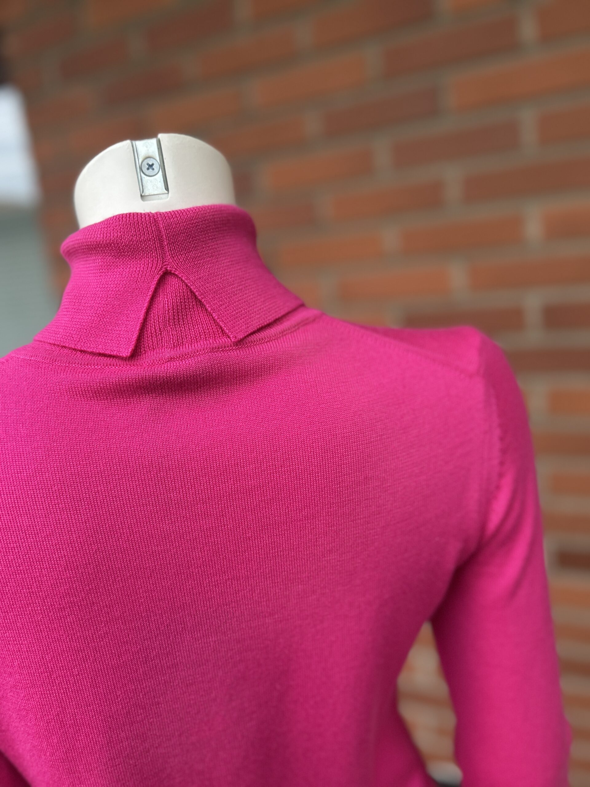 BOSS - Fasecta cerise Polotröja - Bild 6