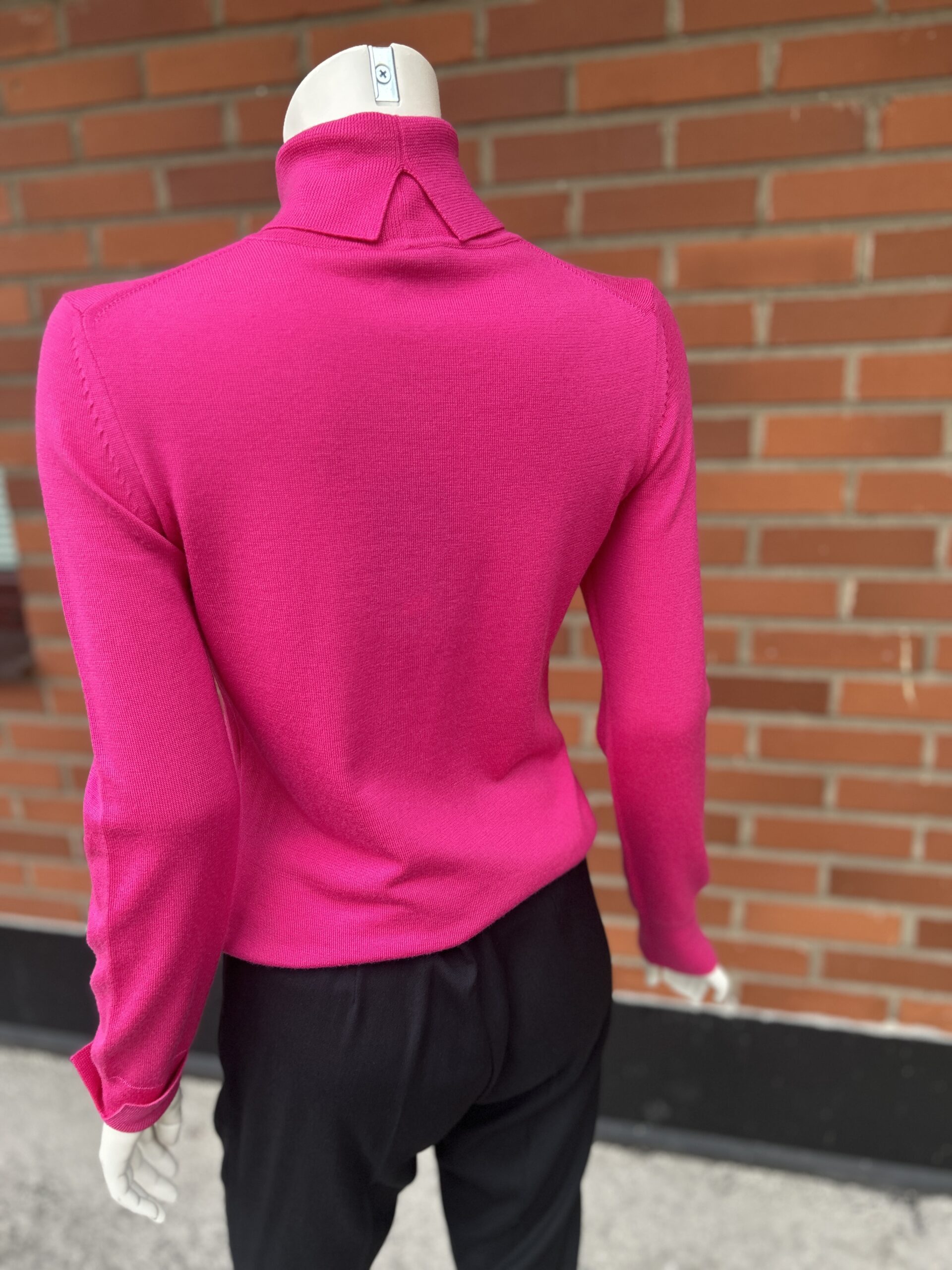 BOSS - Fasecta cerise Polotröja - Bild 5