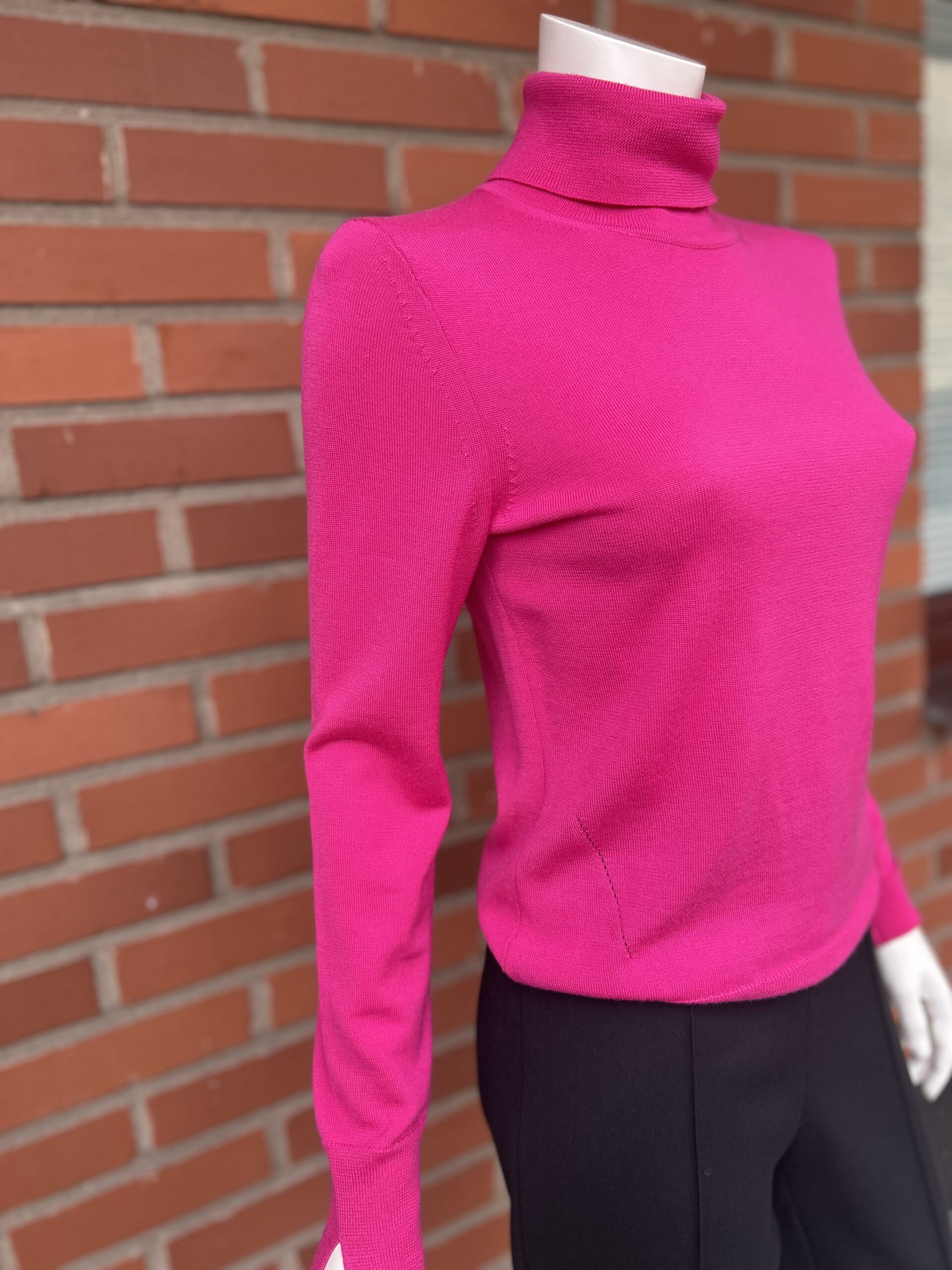 BOSS - Fasecta cerise Polotröja - Bild 2