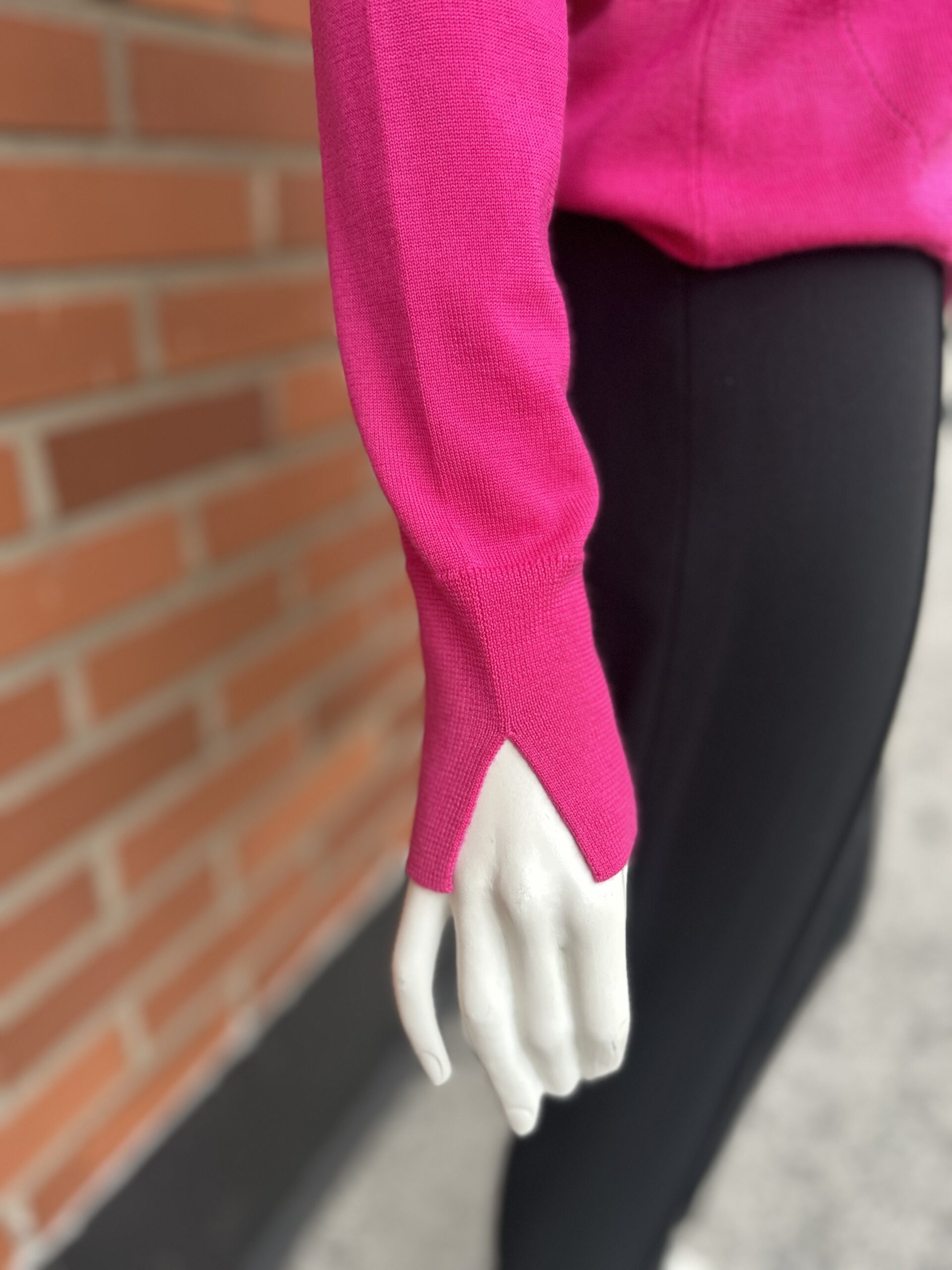 BOSS - Fasecta cerise Polotröja - Bild 4