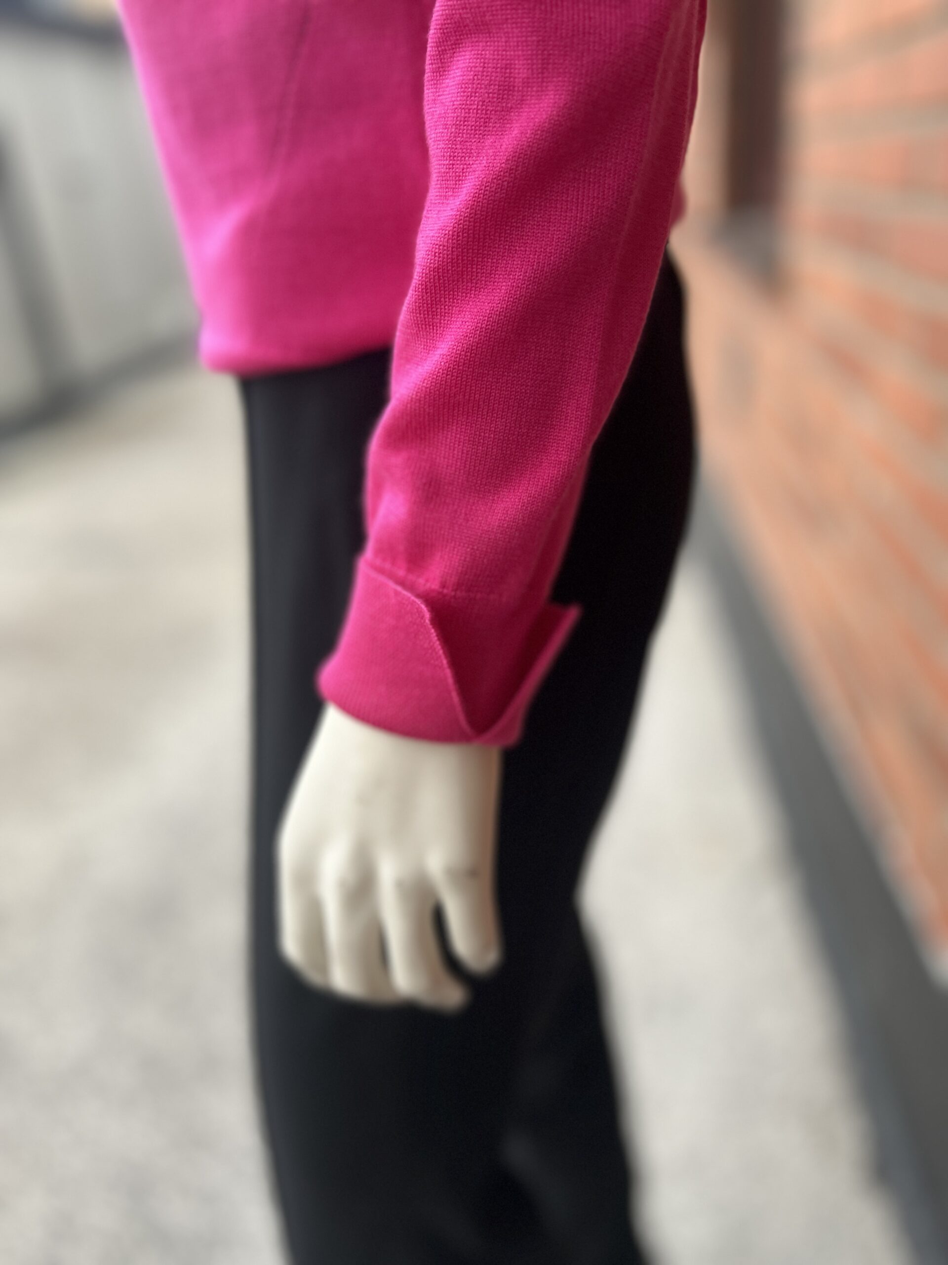 BOSS - Fasecta cerise Polotröja - Bild 3