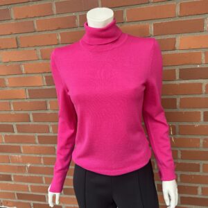 BOSS - Fasecta cerise Polotröja