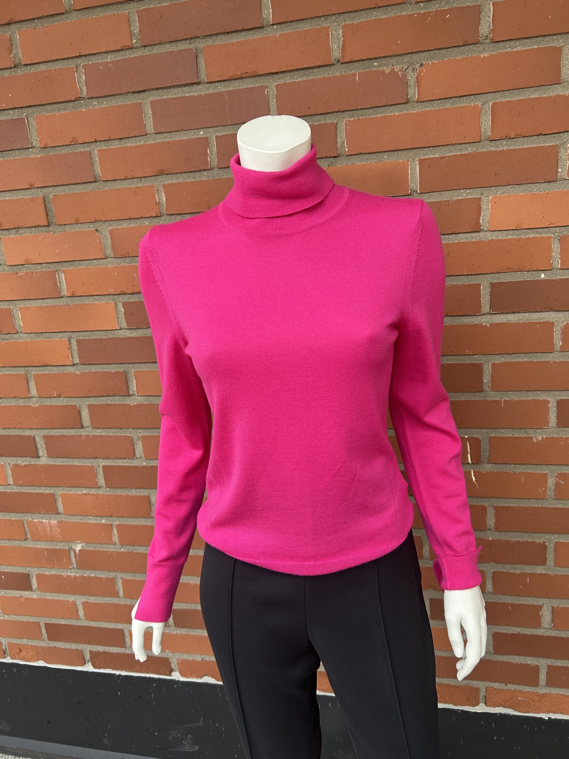 BOSS - Fasecta cerise Polotröja