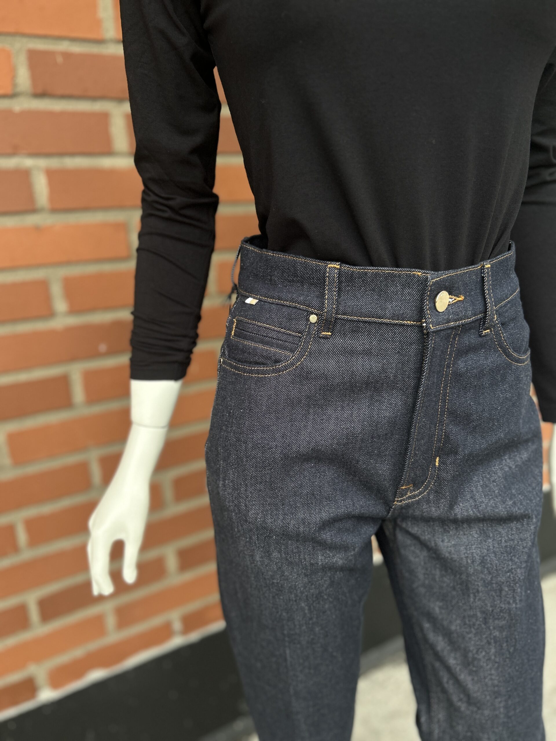 Ada HR - raka jeans mörk tvätt - Bild 2