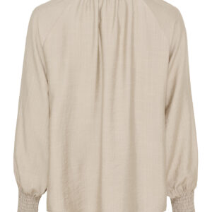 Lykke Deco Blouse – Sand w/blue | Isay