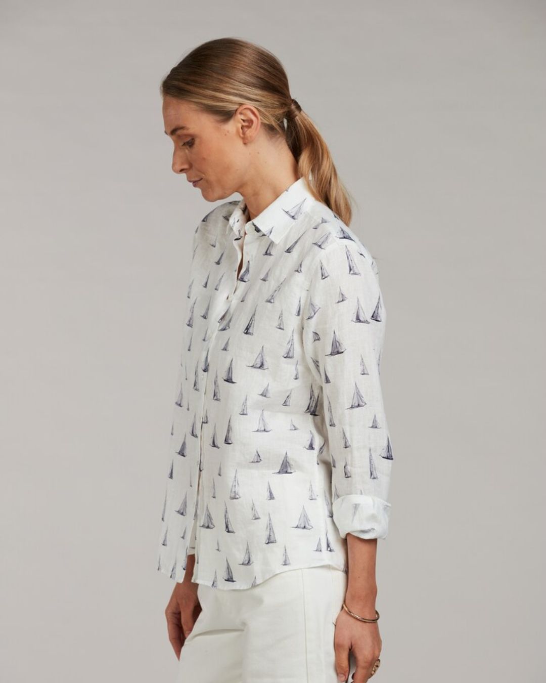 Siri Linneskjorta - Segelbåtar | Stenströms - Bild 3