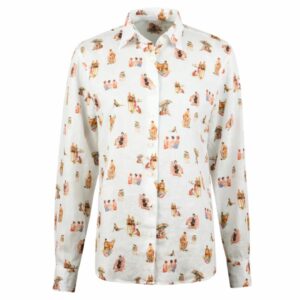 Siri Linneskjorta - strandmönster | Stenströms