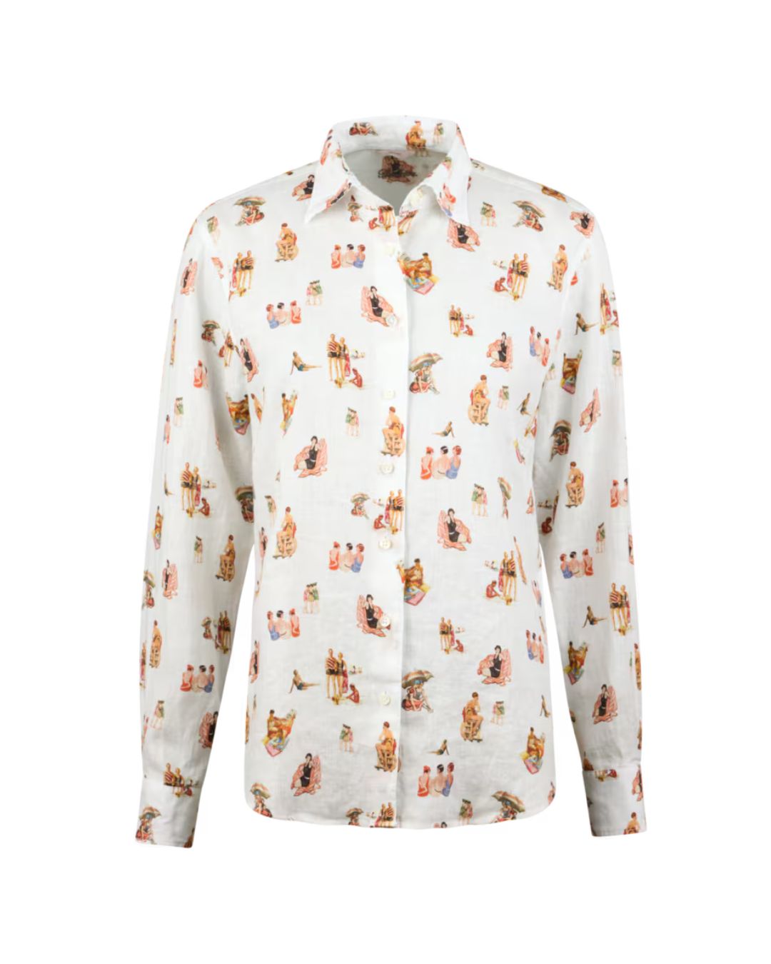 Siri Linneskjorta - strandmönster | Stenströms