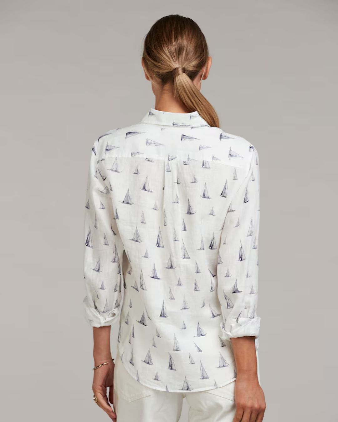 Siri Linneskjorta - Segelbåtar | Stenströms - Bild 4