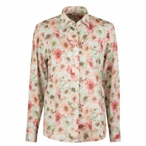 Siri Linneskjorta - blommig | Stenströms
