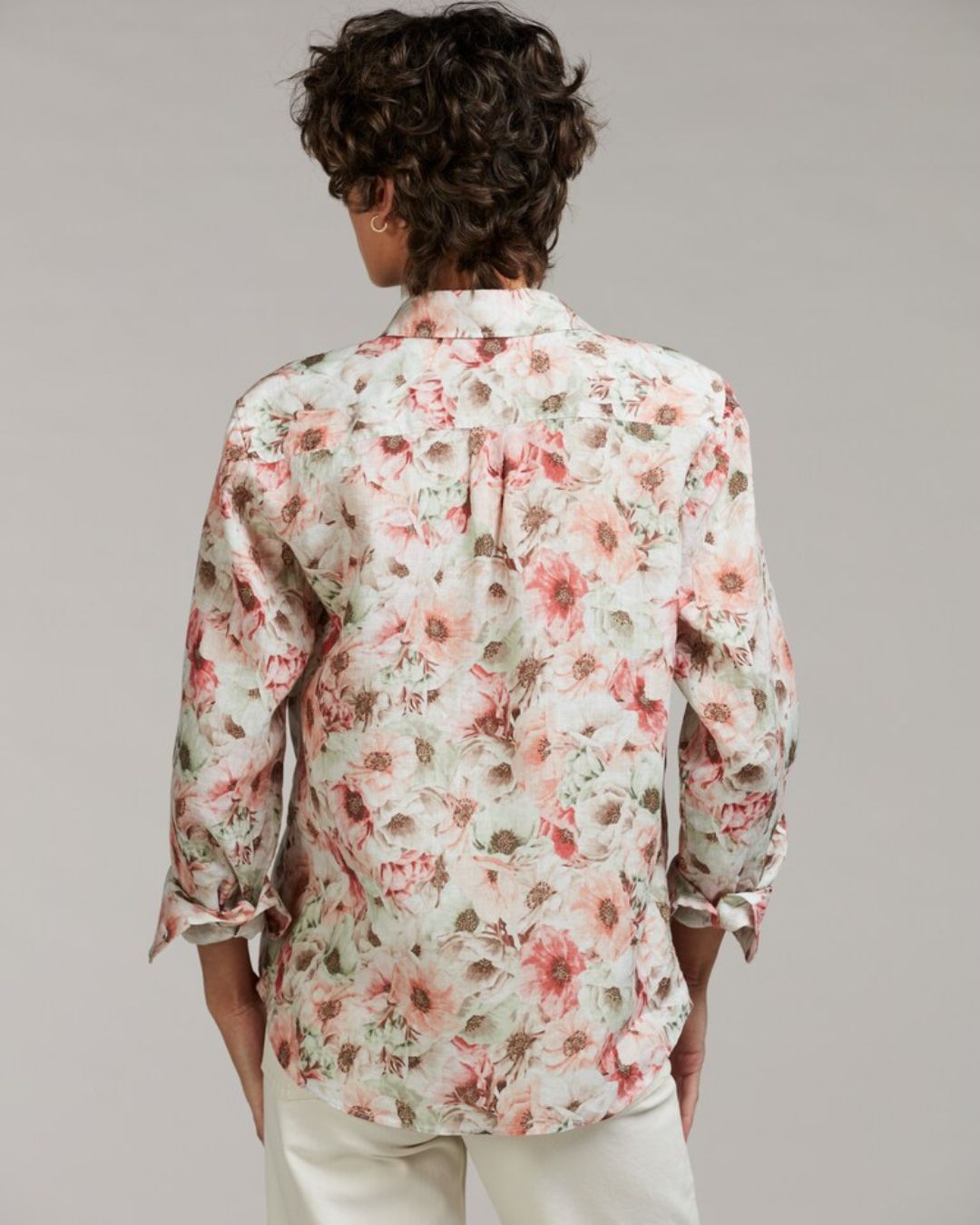 Siri Linneskjorta - blommig | Stenströms - Bild 4