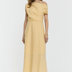 Reina Linen Dress - Twist & tango