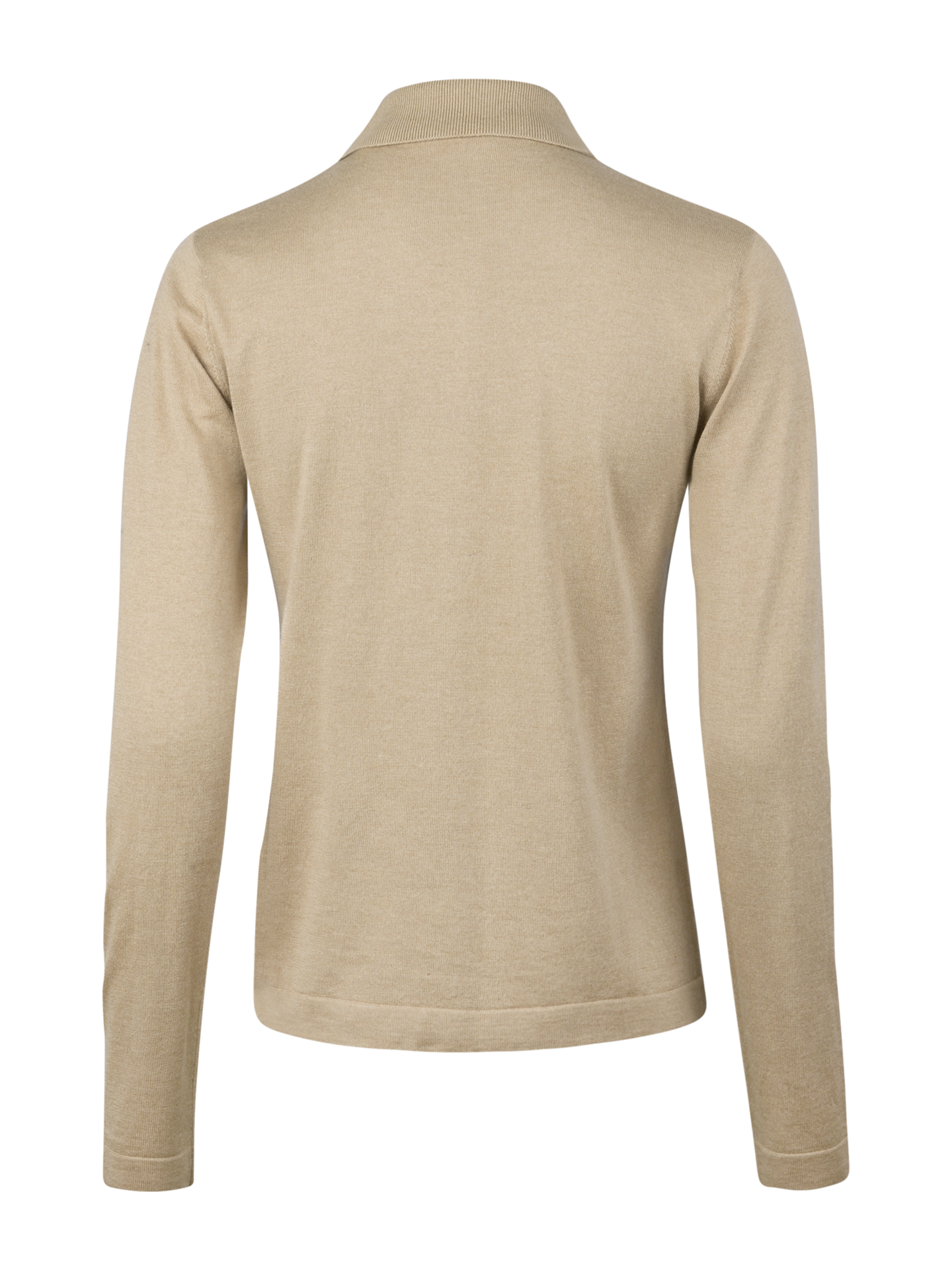 Minna Beige Siden/Kashmir Kragtröja - Stenströms - Bild 2