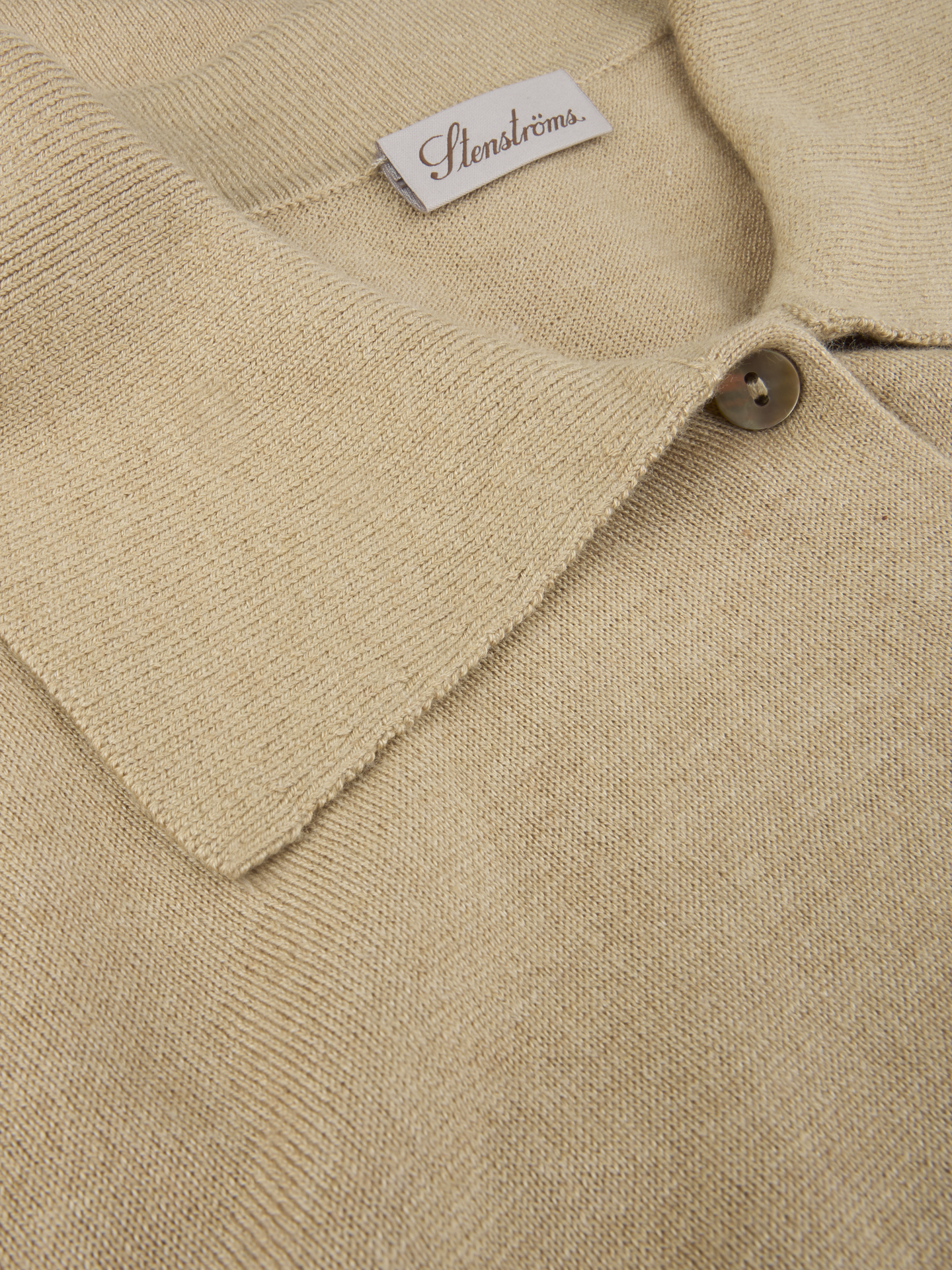 Minna Beige Siden/Kashmir Kragtröja - Stenströms - Bild 5