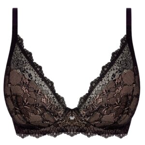 Wacoal Essence Black Uw Moulded Plunge Bra