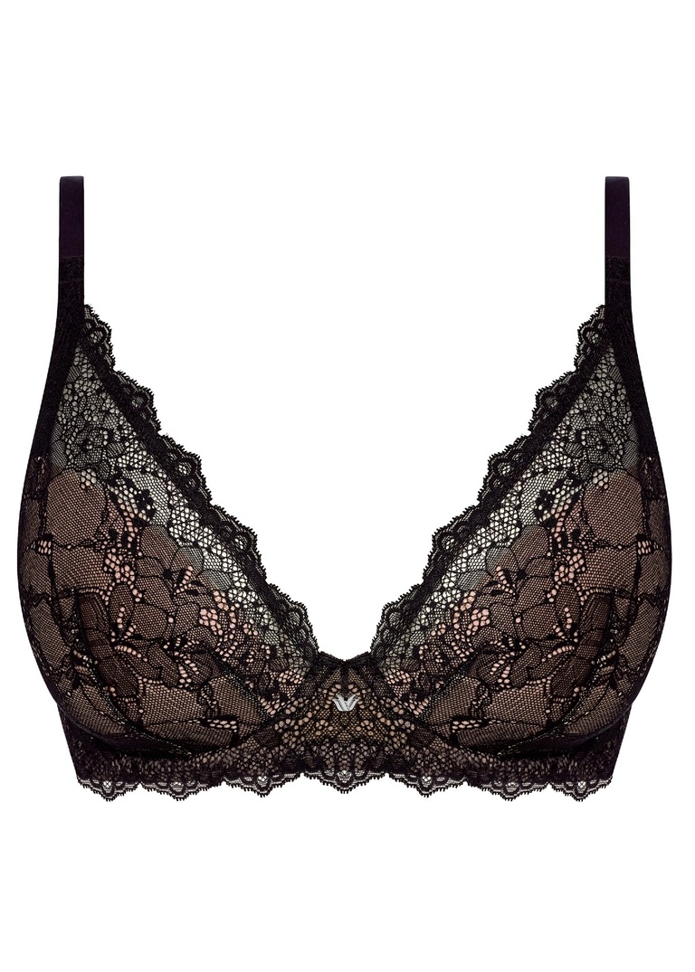 Wacoal Essence Black Uw Moulded Plunge Bra
