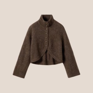 Noella N-Margeaux Knit Timber Brown Melange