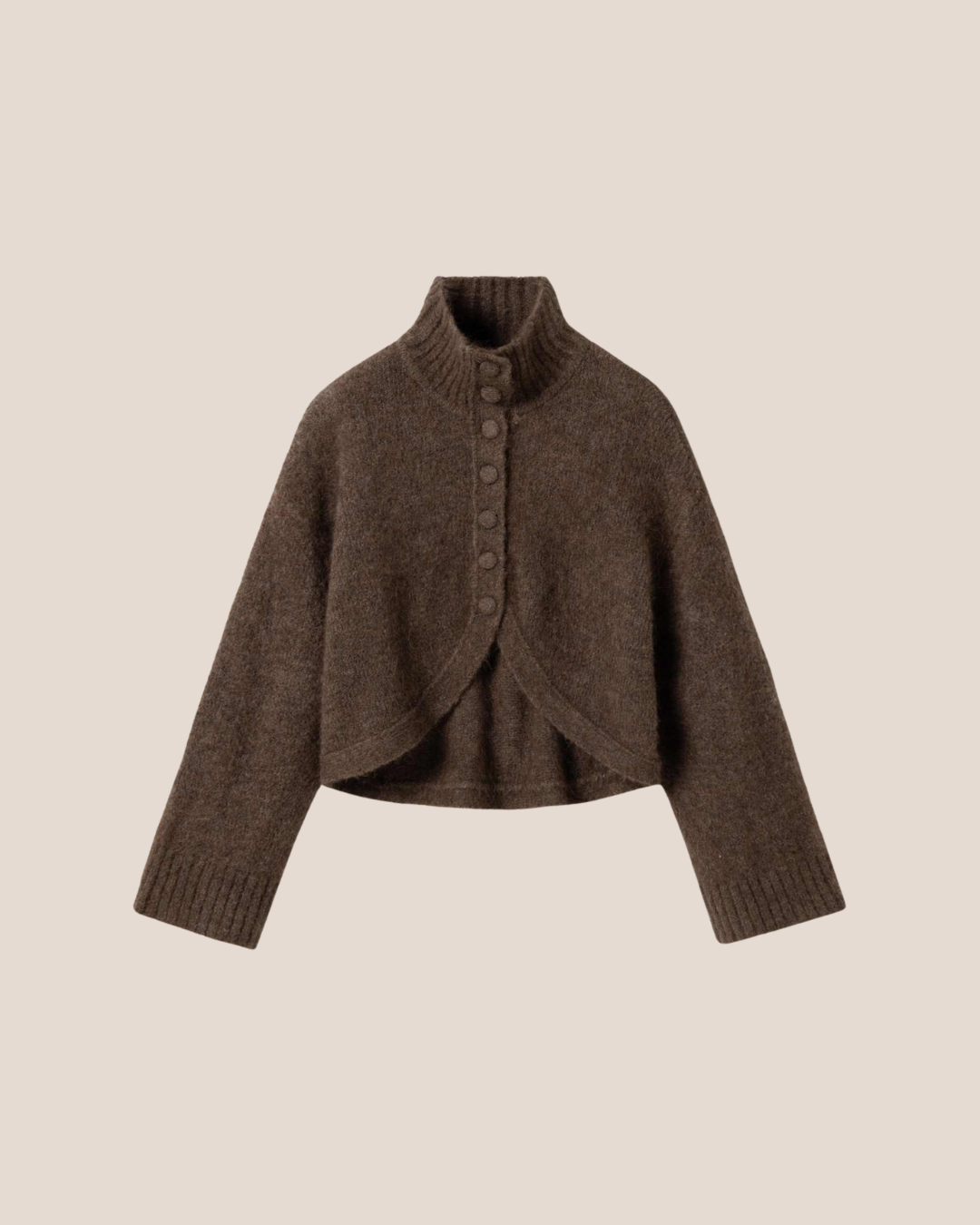 Noella N-Margeaux Knit Timber Brown Melange